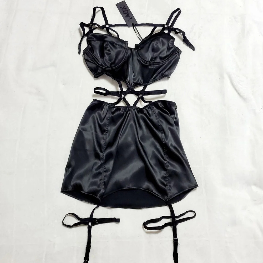 Dolls Kill Widow Goth Rave Sexy What We Become Mini Dress S
